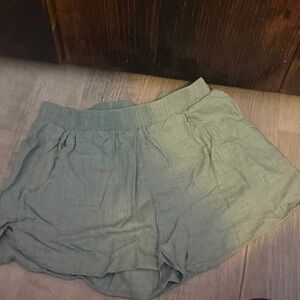 Wild Fable Light Green Athletic Shorts